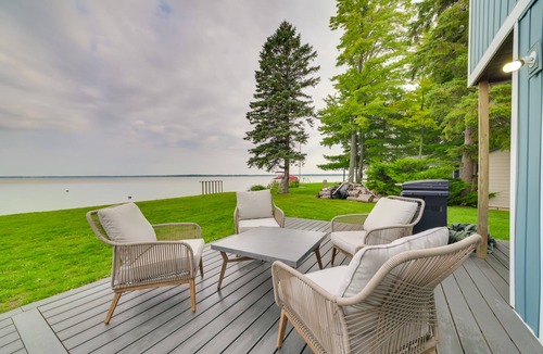 Prudenville House | Houghton Lake Vacation Rental w/Private Dock!