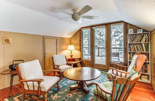 Brainerd House | Ice Fishing On-Site! Brainerd Cabin on Rice Lake