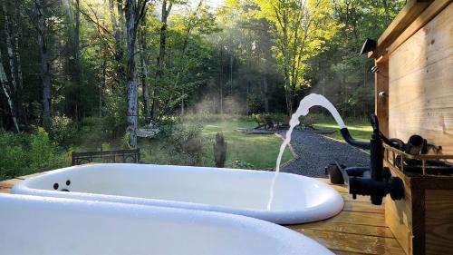 Hammondsport House | Incredible Secluded Cabin with Barrel Sauna, Fire Pit and Deck for an Unforgettable Getaway in the Finger Lakes in New York