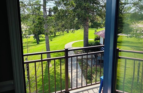 Gaylord Condo | Incredible view at Otsego Resort! Just renovated! Two balconies.
