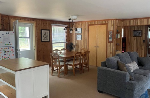 Bois Blanc Island Cabin | Island Getaway! Nestled in the woods with easy access to sandy beach