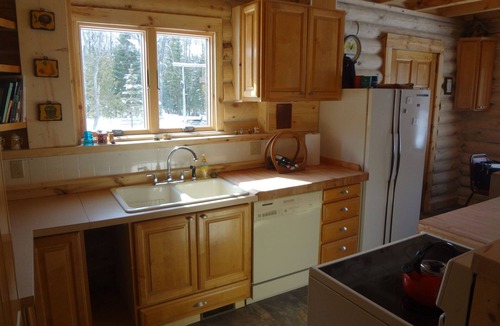 Honor Cabin | July bookings still avail.Log home min. from Slpng. Bear Dunes & Crystal Mt.