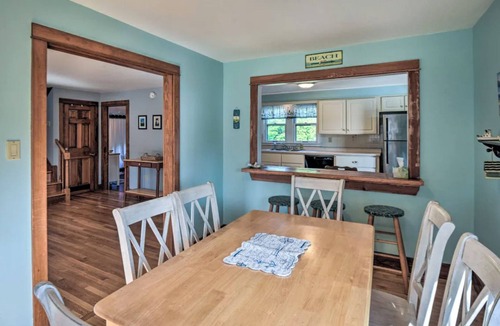 Biddeford House | Just steps from the beach, large families and groups love this Hills Beach home.