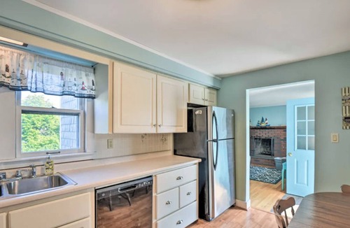 Biddeford House | Just steps from the beach, large families and groups love this Hills Beach home.