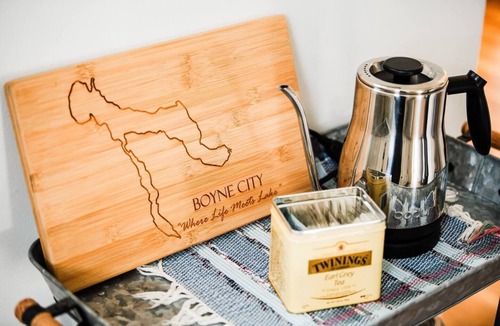 Boyne City Cottage | Kingfisher Cottage: Walk to Town: 10 min to Ski hill