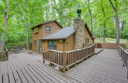 Rockbridge House | Lake Access & Hot Tub! Serene Rockbridge Cabin