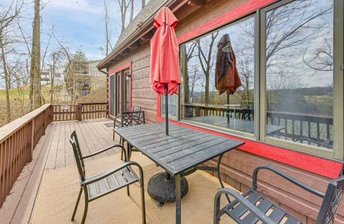 Bronston House | Lake Cumberland Log Cabin Near 3 Boat Ramps