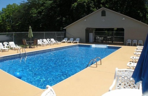 Monticello House | Lake Cumberland Vacation Home, Overlooking Private Fishing Pond