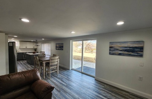 Marion House | Lake Front, Family fun- Sleeps 8, Newly modern remodeled 3bed/2bath private dock