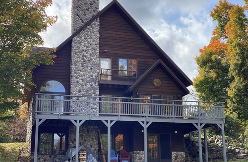 Presque Isle House | Lake Front Home! A/C, Private Pier, On Snowmobile Trail w/Trailer Parking