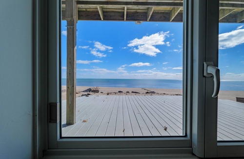 Oscoda House | Lake Huron Beachfront · Game Room · Sleeps 10