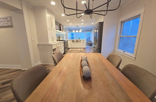 Angola House | Lake James Lakehouse Retreat w/Huge Deck, Dockspace, Great Views & room for 12!