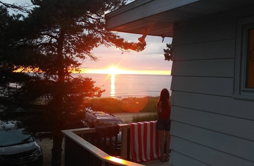 Pentwater House | Lake Michigan Beach House, Sunset Beach