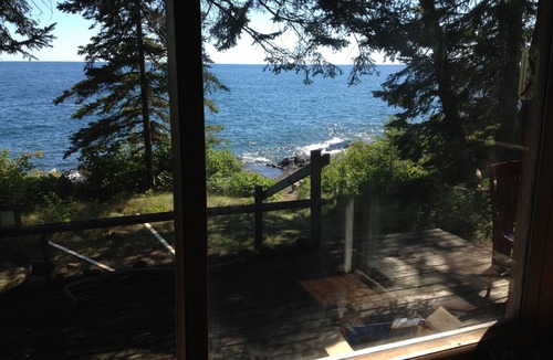 Lutsen Cabin | Lake Superior Cabin W/Private, Walkable Solid Rock Shoreline