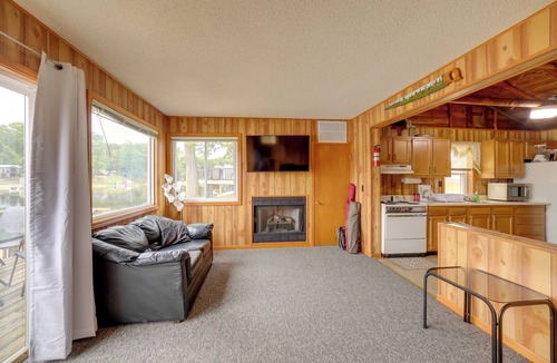 Lake Cabin | Lake Vacation Rental w/Deck & Gas Grill!