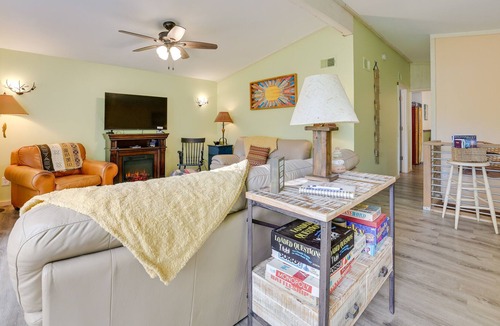 Boyne City Cottage | Lakefront Boyne City Cottage w/ Deck & Water Views