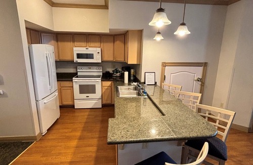 Sheboygan Villa | Lakefront Condo- Step-free & accessible! Sleeps 8!