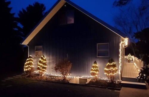 Mears House | Lakefront Cottage boat rental available
