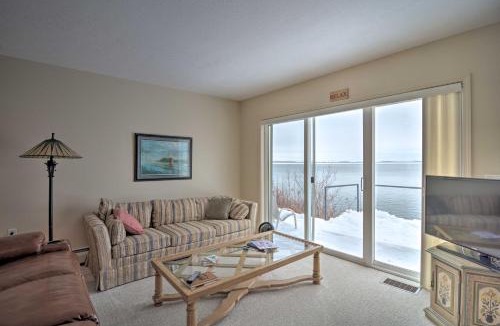 De Tour Village House | Lakefront De Tour Village Home w/Deck & Fire Pit!