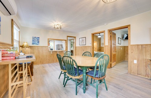 Tawas City House | Lakefront Getaway, 2-bedroom house with kayaks and deck