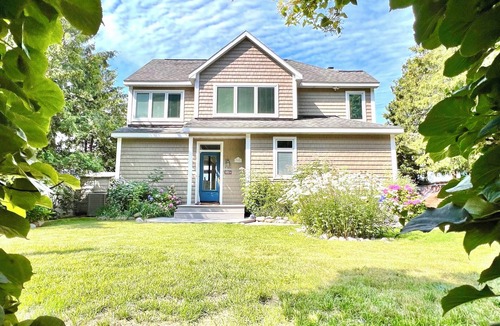 Lake Township House | Lakefront Home on Beautiful Crystal Lake w/Direct Frontage & Water Toys!