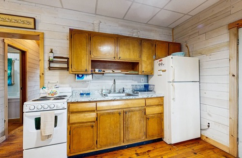 Augusta Cottage | Lakefront Home on Togus Pond with 2 Decks, Great View & Canoe/Fire Pit
