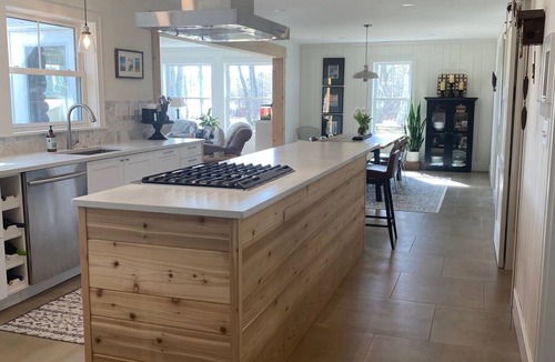 Lake Leelanau House | ~ Lakefront Home + Private Pickleball Court ~