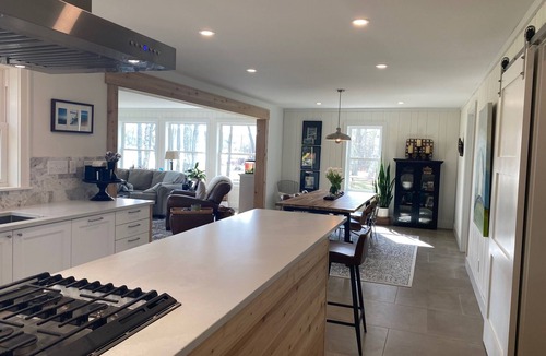 Lake Leelanau House | ~ Lakefront Home + Private Pickleball Court ~