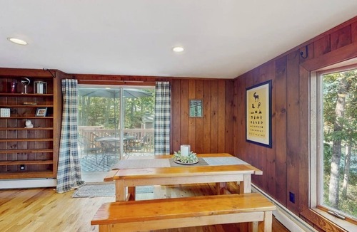 South Sanford House | Lakefront home with seasonal dock & deck - close to trails & ocean beaches