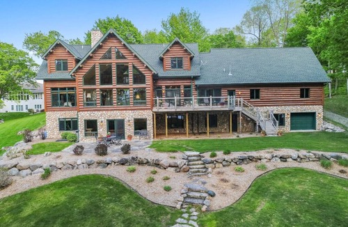 Alexandria Cabin | Lakefront Lakefront Cabin w/Private Beach + Dock, Arcade, Game Room