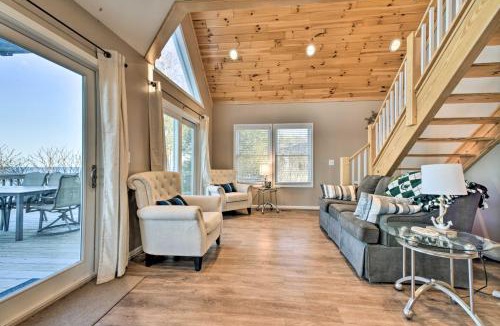 Lexington House | Lakefront Lexington Escape: Steps to Beach!