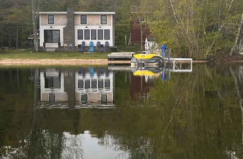 Raymond House | Lakefront Living. Kayak while bald eagles soar above and loons call out.