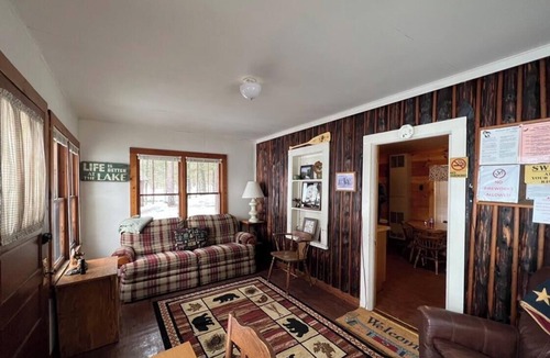 Lac du Flambeau Cabin | Lakefront two Bedroom Cabin With Private Dock