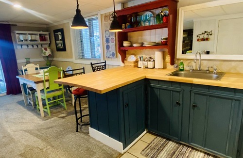 Manistee Apartment | Lakefront Vacation Rental! Walk to Lake Michigan!