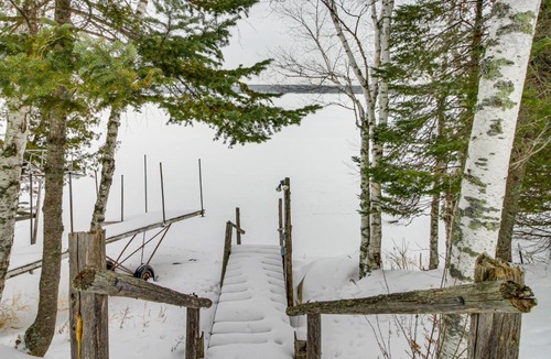 Rogers Township House | Lakefront Winter Retreat in Remer w/Fire Pit!