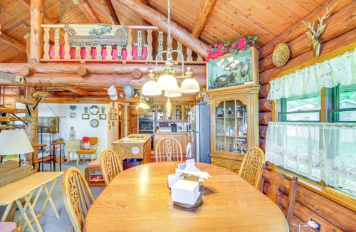 Rogers Township Cabin | Lakefront Winter Retreat in Remer w/Fire Pit!