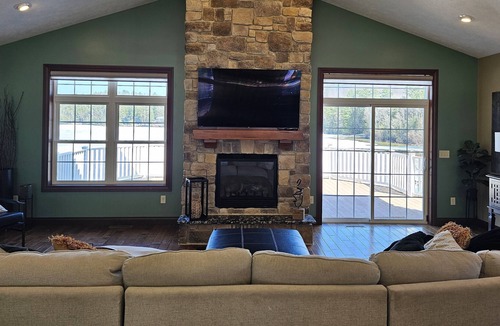 Wetmore House | Lakehouse near Pictured Rocks, Trails, Personal Bar, Game Room, & Hot Tub!