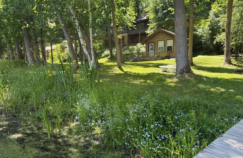 Pequot Lakes Cabin | Lakeside Log Cabin near Nisswa & Pequot Lakes - 3 bedroom