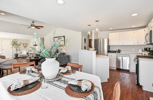 Eureka House | Lakeview Retreat with Fireplace