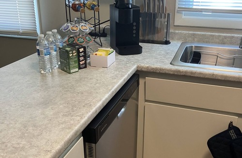 Green Bay Condo | Lambeau Flats Lower 2-Bedroom Condo in Green Bay