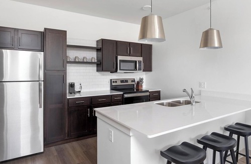McCordsville Apartment | Landing | Modern 1BD, Rooftop Lounge, Courtyard