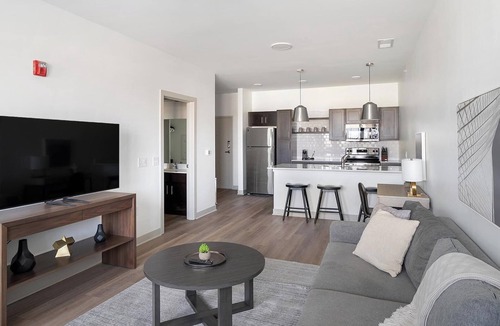 McCordsville Apartment | Landing | Modern 1BD, Rooftop Lounge, Courtyard