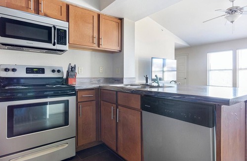 Jenks Apartment | Landing | Modern 2BD, Clubhouse, Pool
