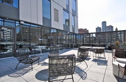 Greektown Historic District Apartment | Landing | Spectacular Studio, Gym, Clubhouse