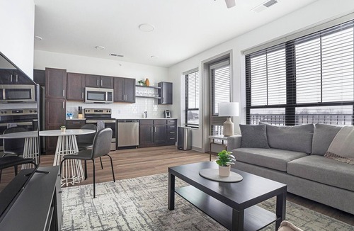 McCordsville Apartment | Landing | Stunning 1BD, Pool, Rooftop Lounge