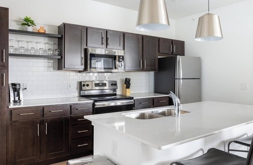 McCordsville Apartment | Landing | Stunning 2BD, Rooftop Lounge, Courtyard