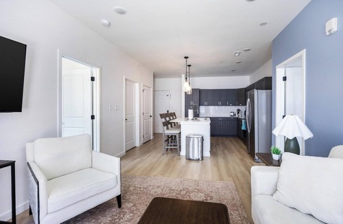 Fortville Apartment | Landing | Stunning 2BD, Gym, Clubhouse