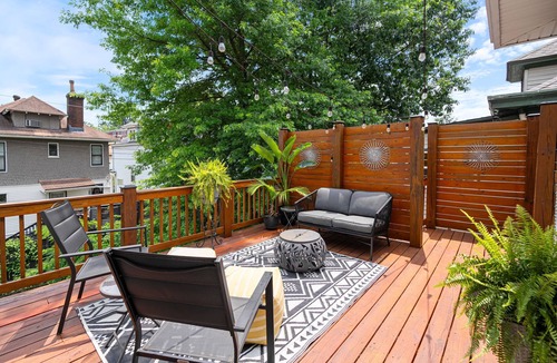 Tyler Park House | Large 5-bdrm historic Highlands home just steps to bars, parks and restaurants!