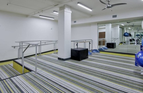 Downtown Wichita Apartment | Large Floor to Ceiling with Fitness Center near Performing Arts Center