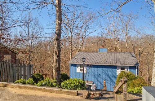 Nancy House | Little blue house on the lake